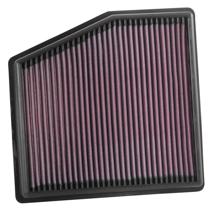 High-Flow Drop-In Replacement Air Filter <br> 17-25 Chrysler Pacifica, 20-25 Voyager, 21-22 Grand Caravan