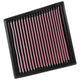 High-Flow Drop-In Replacement Air Filter <br> 17-19 Chevy Silverado GMC Sierra 2500 3500 HD