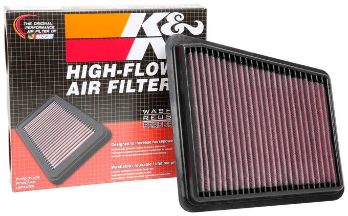High-Flow Drop-In Replacement Air Filter <br> 18-21 Kia Stinger, 19-23 Genesis G70