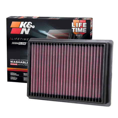 High-Flow Drop-In Replacement Air Filter <br> 16-22 Lexus RX450h, 17-19 Toyota Highlander