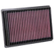 High-Flow Drop-In Replacement Air Filter <br> 16-22 Lexus RX450h, 17-19 Toyota Highlander