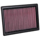 High-Flow Drop-In Replacement Air Filter <br> 16-22 Lexus RX450h, 17-19 Toyota Highlander