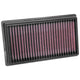 High-Flow Drop-In Replacement Air Filter <br> 18-22 Hyundai Accent, 18-23 Kia Rio