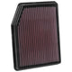 High-Flow Drop-In Replacement Air Filter <br> 20-25 Chevy Silverado GMC Sierra 2500 3500 HD