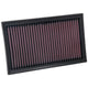 High-Flow Drop-In Replacement Air Filter <br> 19-25 VW Jetta, 22-25 Taos, 19-21 Golf
