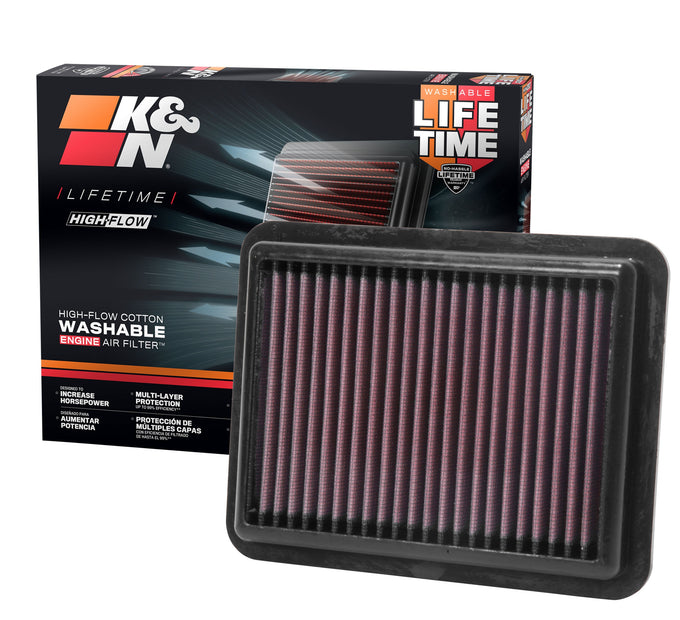 High-Flow Drop-In Replacement Air Filter <br> 18-24 Nissan Kicks, 20-25 Versa