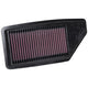 High-Flow Drop-In Replacement Air Filter <br> 2019-2022 Honda Insight