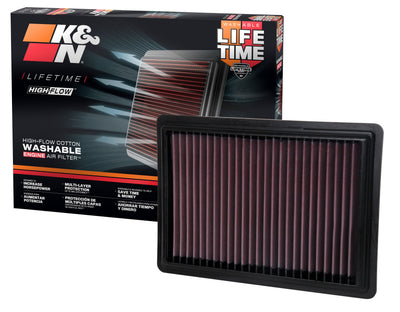 High-Flow Drop-In Replacement Air Filter <br> 19-25 INFINITI QX50, 22-25 QX55