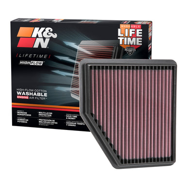 High-Flow Drop-In Replacement Air Filter <br> 2019-2025 Nissan Altima