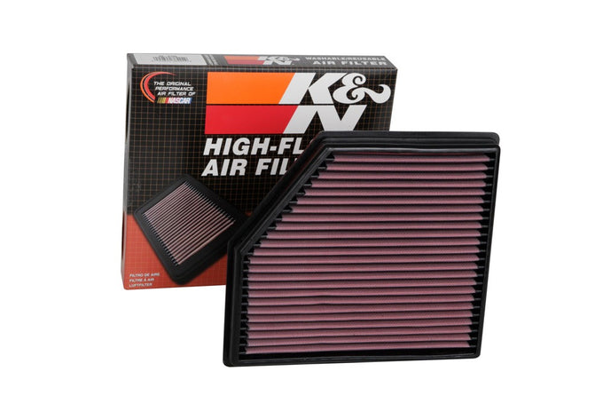 High-Flow Drop-In Replacement Air Filter <br> 2020-2026 Cadillac CT5 CT4