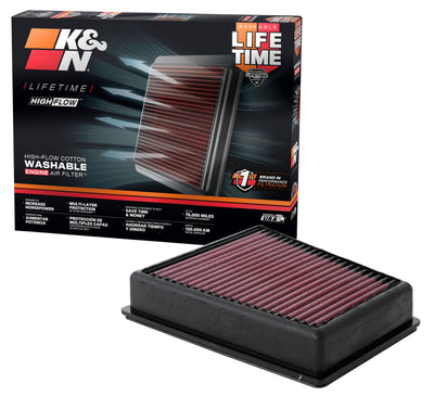 High-Flow Drop-In Replacement Air Filter <br> 20-26 Buick Encore GX, 21-26 Chevy Trailblazer, 24-25 Trax