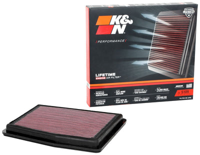 High-Flow Drop-In Replacement Air Filter <br> 20-25 Hyundai Santa Fe Tucson Kia Sportage