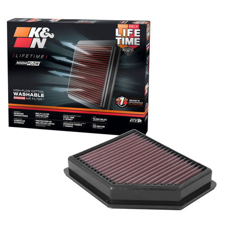 High-Flow Replacement Air Filter <br> 2020-2025 Nissan Sentra