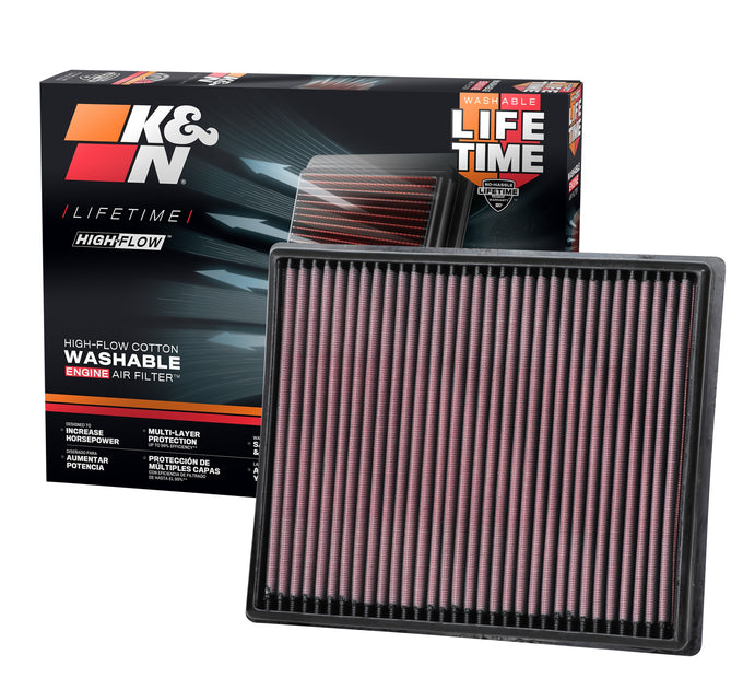 High-Flow Replacement Air Filter <br> 2020-2025 Nissan Frontier