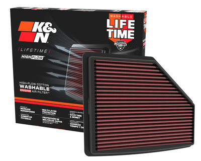 High-Flow Drop-In Replacement Air Filter <br> 22-26 Acura MDX, 21-25 TLX