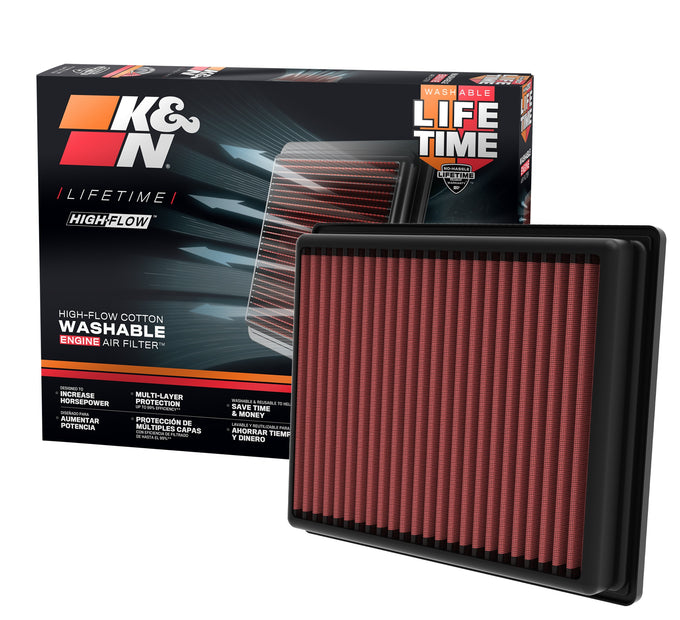 High-Flow Drop-In Replacement Air Filter <br> 22-25 Nissan Pathfinder, 22-24 INFINITI QX60