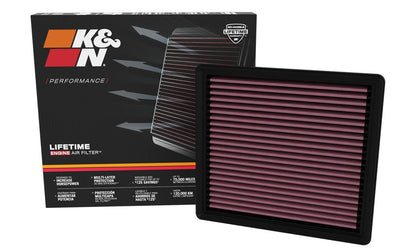 High-Flow Drop-In Replacement Air Filter <br> 2021-2025 Jeep Wrangler