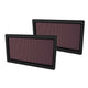 High-Flow Drop-In Replacement Air Filter <br> 22-25 Land Rover Range Rover, 23-25 Range Rover Sport