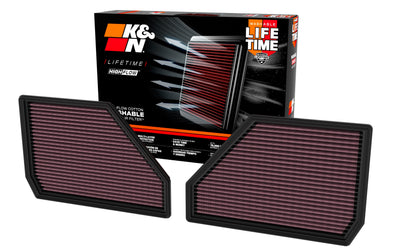 High-Flow Drop-In Replacement Air Filter <br> 20-26 BMW X5, 20-25 X6, 21-25 X7, 23-25 XM