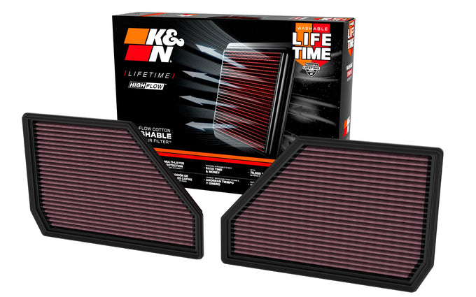 High-Flow Drop-In Replacement Air Filter <br> 20-26 BMW X5, 20-25 X6, 21-25 X7, 23-25 XM