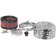 Round Air Filter Assembly <br> Universal Fit