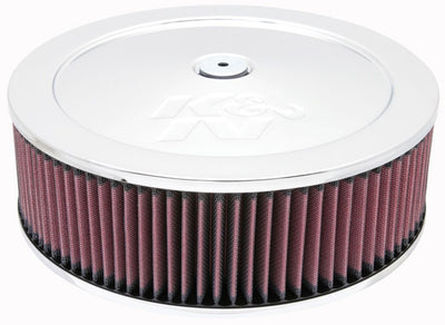 Round Air Filter Assembly <br> Universal Fit