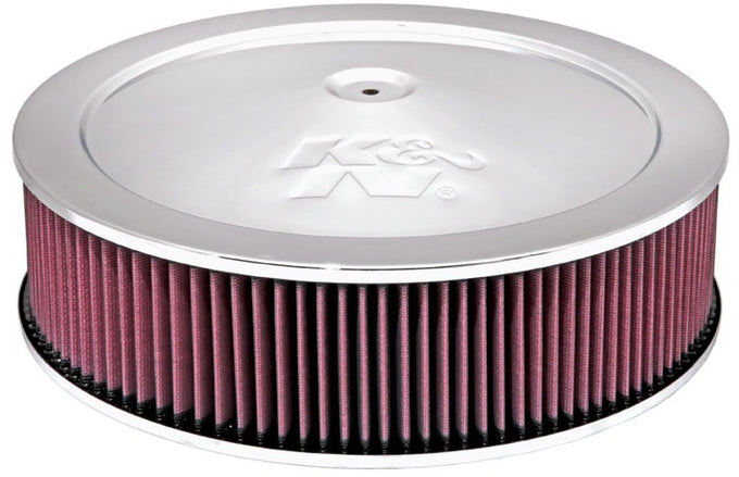 Round Air Filter Assembly <br> Universal Fit