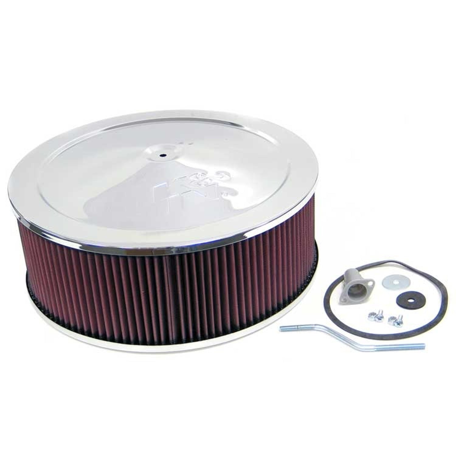 Round Air Filter Assembly <br> Universal Fit