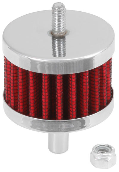 Steel Base Crankcase Vent Filter <br> Universal Fit