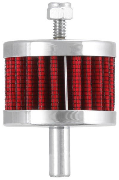 Steel Base Crankcase Vent Filter <br> Universal Fit