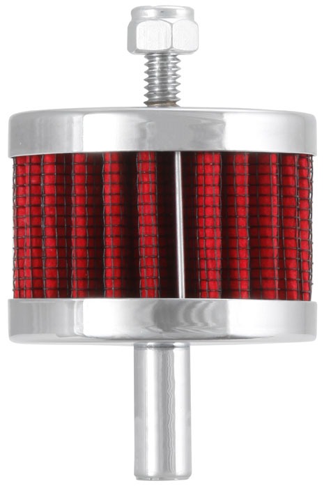 Steel Base Crankcase Vent Filter <br> Universal Fit