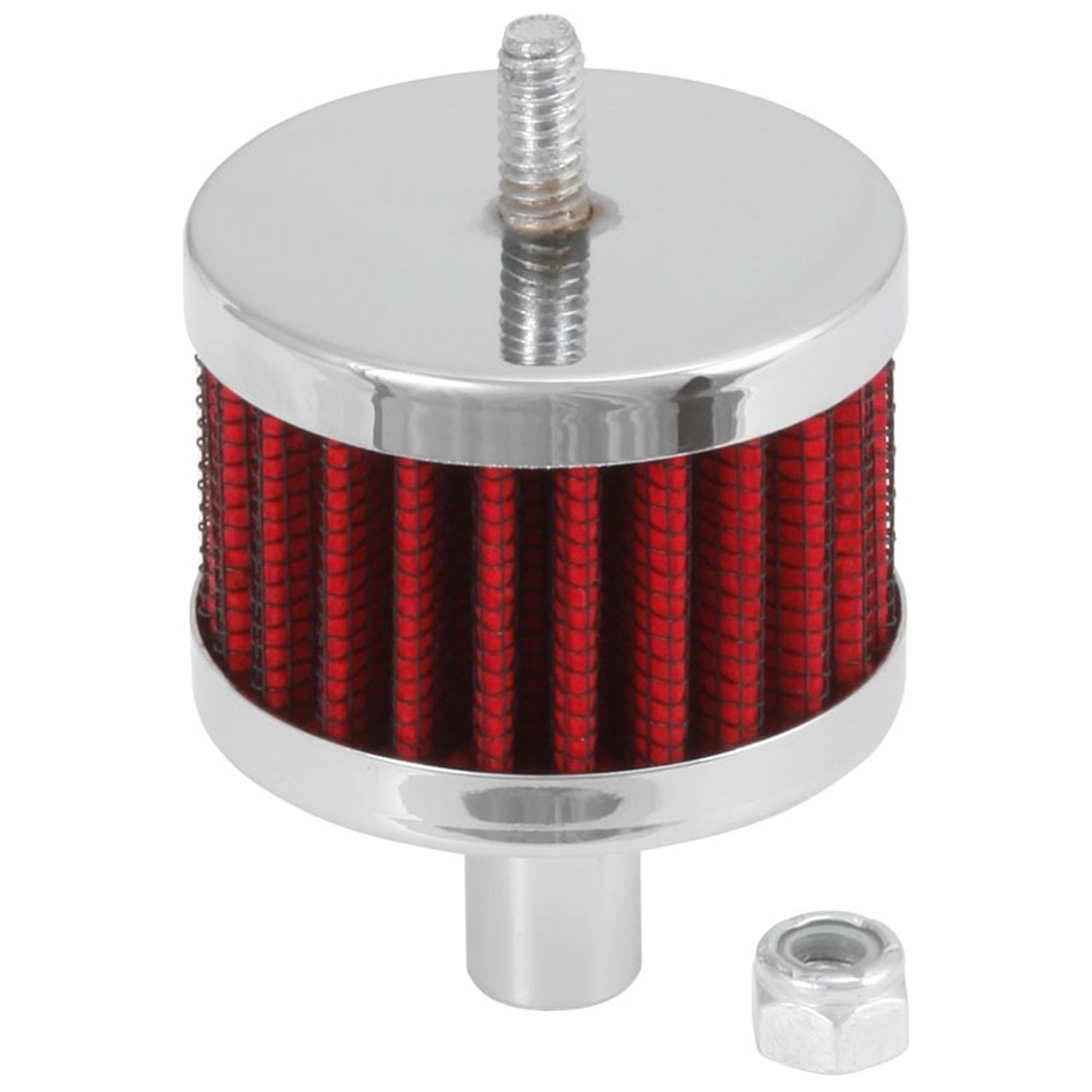 Steel Base Crankcase Vent Filter <br> Universal Fit