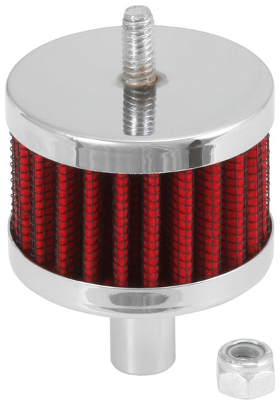 Steel Base Crankcase Vent Filter <br> Universal Fit