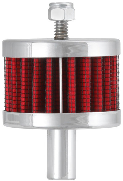 Steel Base Crankcase Vent Filter <br> Universal Fit