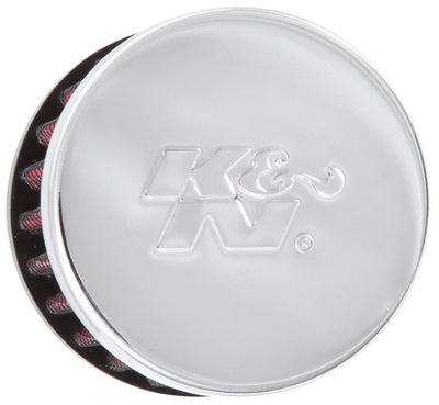 Clamp On Rubber Base Crankcase Vent Filter <br> Universal Fit