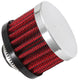 Clamp On Rubber Base Crankcase Vent Filter <br> Universal Fit