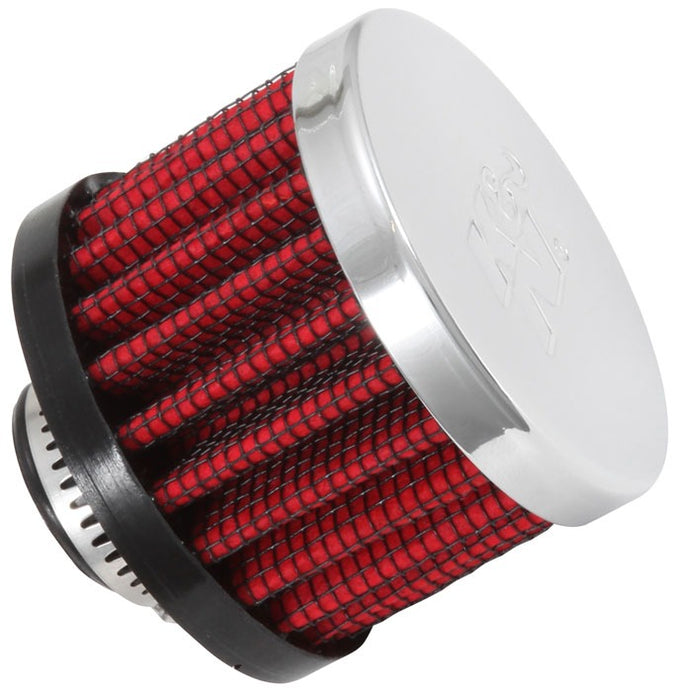 Clamp On Rubber Base Crankcase Vent Filter <br> Universal Fit