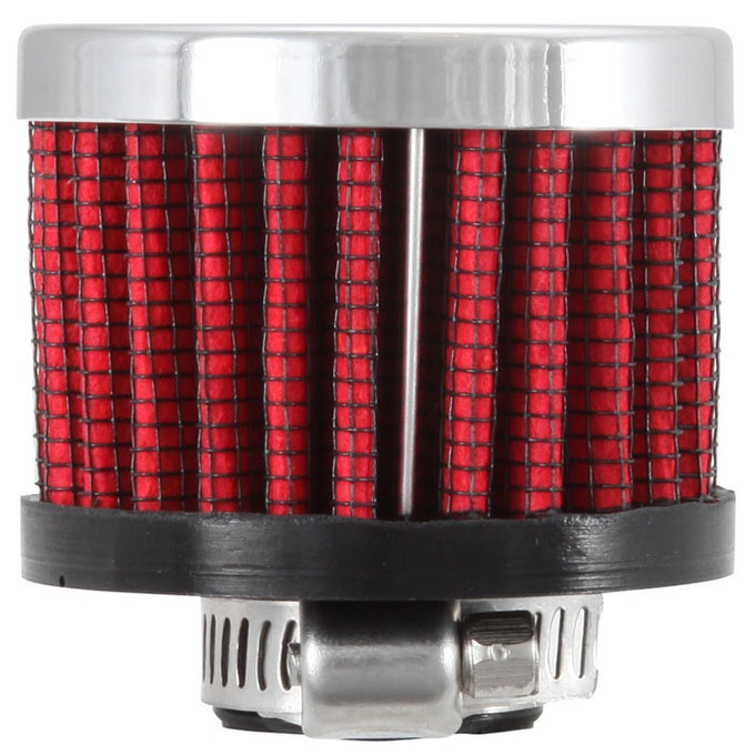 Clamp On Rubber Base Crankcase Vent Filter <br> Universal Fit