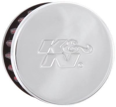 Clamp On Rubber Base Crankcase Vent Filter <br> Universal Fit