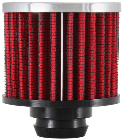 Rubber Base Push-In Crankcase Vent Filter <br> Universal Fit