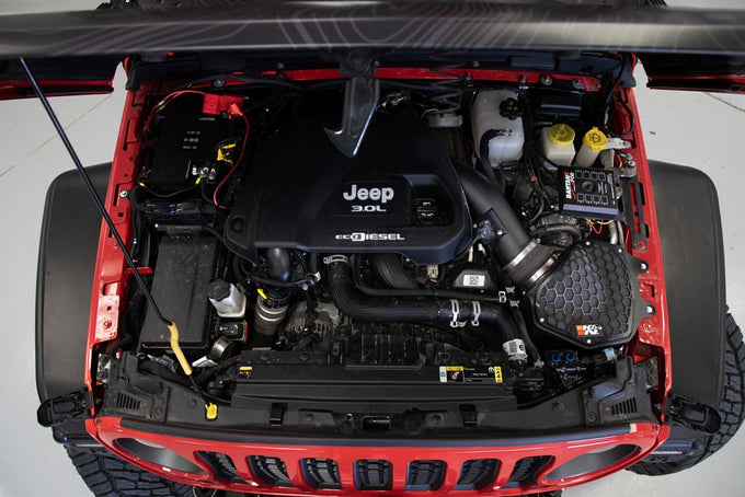 Performance Air Intake System <br> 20-23 Jeep Wrangler, 21-23 Gladiator