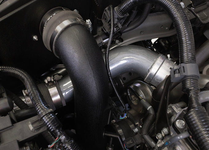 Charge Pipe - Aluminum Tube <br> 24-25 Tacoma Land Cruiser, 2025 Toyota 4Runner