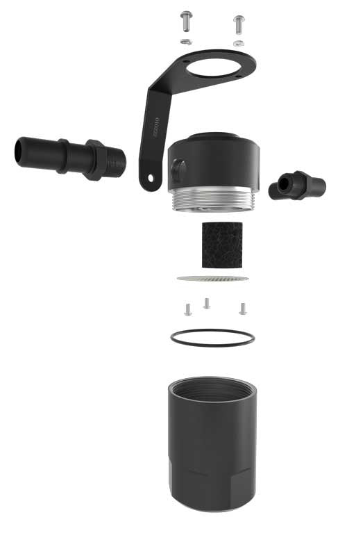 Catch Can; Oil Separator; Ford Mustang 5.0L <br> 2018-2023 Ford Mustang