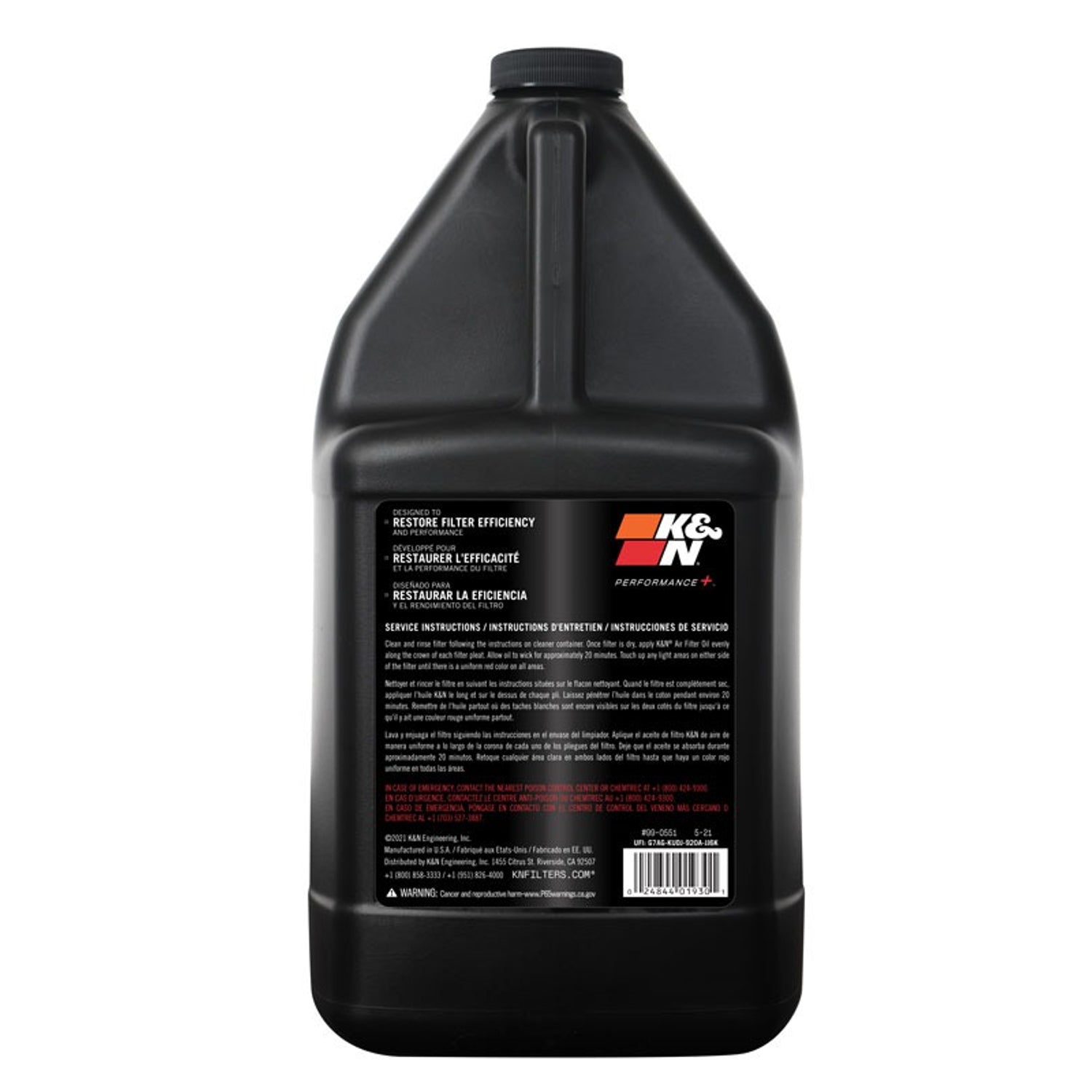 Air Filter Oil - 1 gal <br> Universal Fit