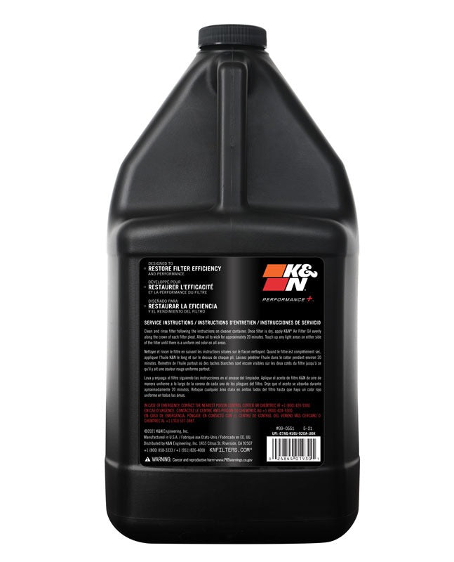 Air Filter Oil - 1 gal <br> Universal Fit