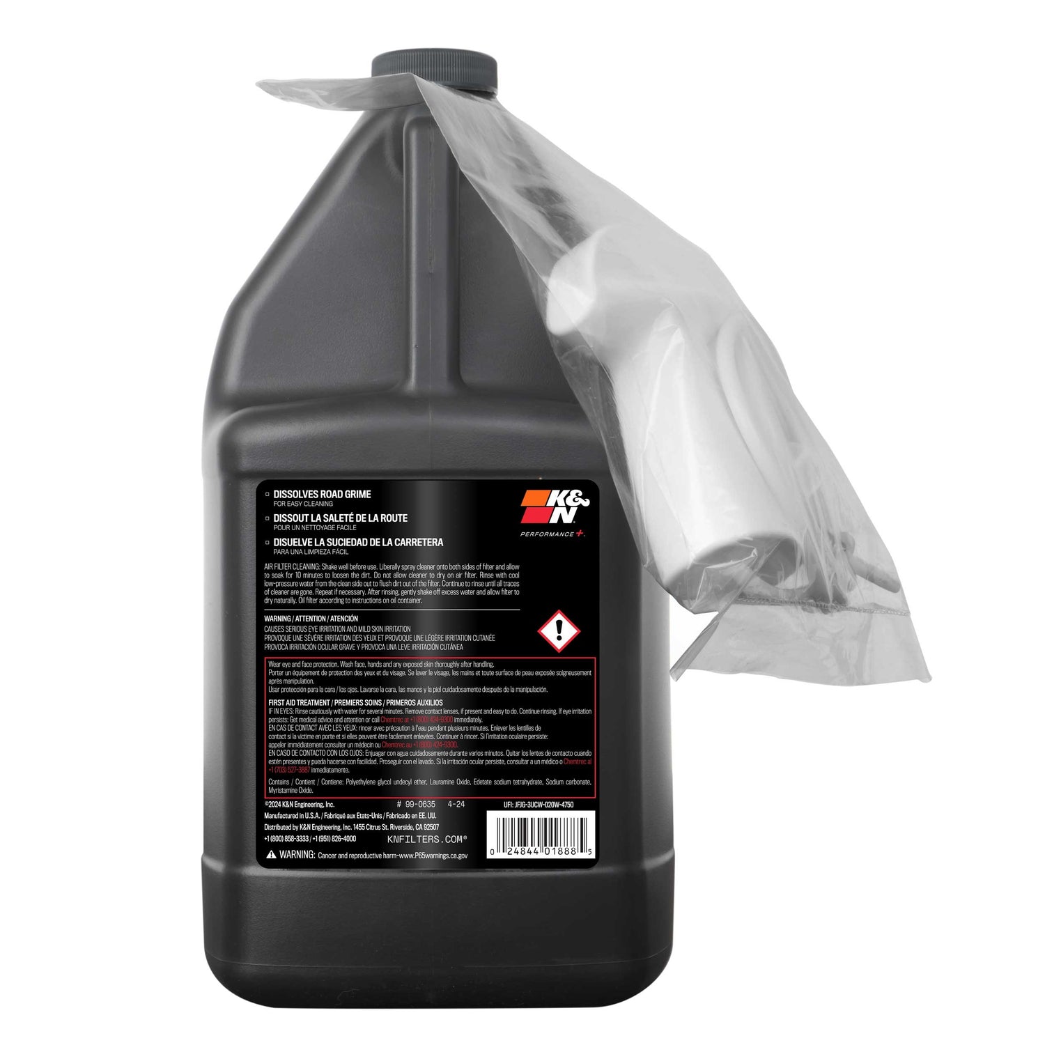 Power Kleen, Air Filter Cleaner - 1 gal <br> Universal Fit