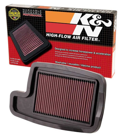 High-Flow Replacement Air Filter <br> Please check the compatibility chart for details