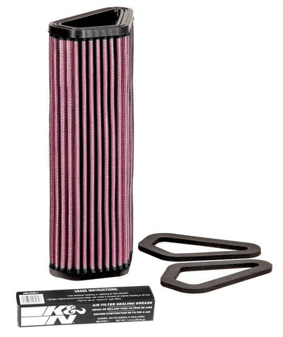 High-Flow Replacement Air Filter <br> 07-08 Ducati 1198 Streetfighter Diavel 848 EVO