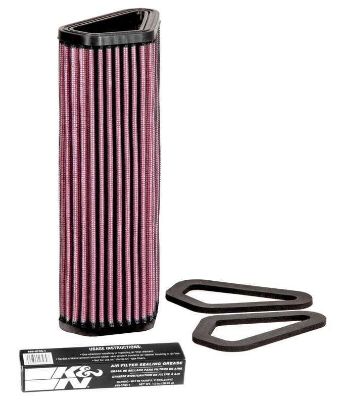 High-Flow Replacement Air Filter <br> 07-08 Ducati 1198 Streetfighter Diavel 848 EVO