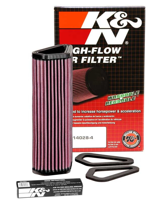 High-Flow Replacement Air Filter <br> 07-08 Ducati 1198 Streetfighter Diavel 848 EVO